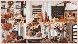 🍂 NEW FALL DECORATING MARATHON  COZY FALL HOME DECOR  FALL DECOR IDEAS 2024  FALL AESTHETIC 🍁 [upl. by Anett]