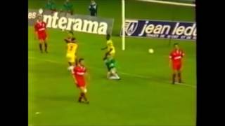 FC Nantes 19911992  NantesLille but de Thierno Youm [upl. by Abbe260]