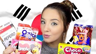 British Girl Tries Korean Candy  ThoseRosieDays [upl. by Atul]