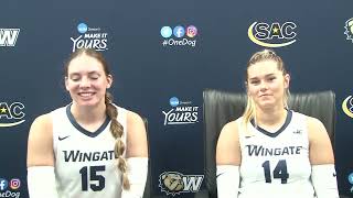 Wingate Volleyball Post Game Press Conference 9172024 [upl. by Sivaj]