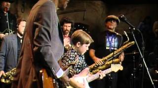 Young Jake Andrews with Gatemouth Brown [upl. by Akinnej941]