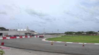 Ferrari F430 at Track in Cancun Mexico [upl. by Chalmer]