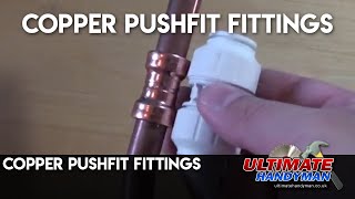 copper pushfit fittings [upl. by Marola]