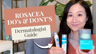 Dermatologist Talks Rosacea Triggers Treatments and DermApproved Skin Care [upl. by Wolram]