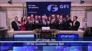 5 Oct 2010 GFI Group NYSE Opening Bell [upl. by Dulci716]