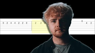 Alex Warren  Before You Leave Me Easy Guitar Tabs Tutorial [upl. by Cletis]