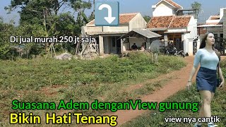 Review Tanah‼️Dengan view Gunung Malabar Indah dan Sejuk Harga Terjangkau [upl. by Kohler]