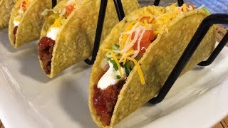 How To Make TacosMexican Food RecipesBeef And Chorizo [upl. by Ahsian]