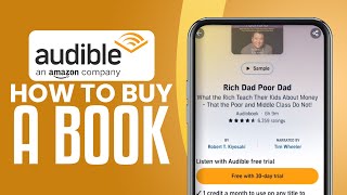 How To Buy A Book On Audible 2024 Easy Tutorial [upl. by Ennairod]