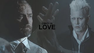 Albus Dumbledore amp Gellert Grindelwald  Crazy in Love [upl. by Margarita337]