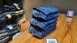 how to fold jeans 😲 jeans folding style 😎 jeans fold kaise karen 🎥 Reload Mens wear ❤ [upl. by Kaufmann132]