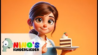 Rhabarberbarbara 🍰 Kinderlied Rhabarberbarbara 🎵 Kinderlieder Deutsch👩🏽‍🍳Kinderlieder zum Mitsingen [upl. by Trici]