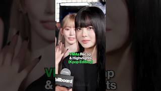 LISA SVT and LE SSERAFIM Win big at the 2024 MTV VMAs kpop [upl. by Imaon410]