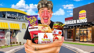 I Tried EVERY Fast Food Spicy Item in America [upl. by Ecidnac]