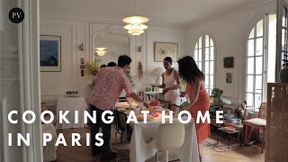 Cooking At Home in Paris The Art of Food  Parisian Vibe [upl. by Ardith739]