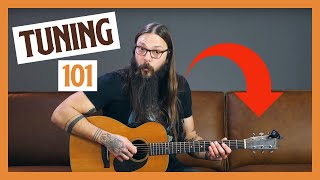 How to Tune a Guitar For Beginners [upl. by Isawk]