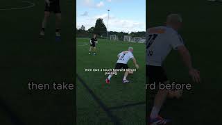 duo training for strikers and fullbacks football soccer footballdrills soccerdrills footytips [upl. by Jacquetta]