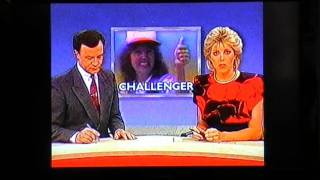 25 years ago Space Shuttle Challenger Disaster Australian News Coverage January 28th 1986 [upl. by Cally874]