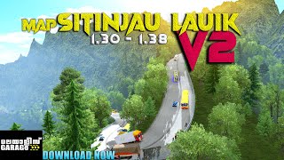 How to Active MAP SITINJAU LAUIK V2 in ETS 2  130  140  Map Activation Tutorial with Link [upl. by Naryb110]