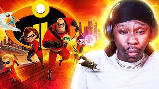 FIRST TIME WATCHING INCREDIBLES 2 [upl. by Rodablas]