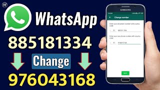 How to Change WhatsApp Number Without Losing Data  Humsafar Tech [upl. by Stacey]