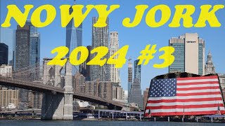 3 Nowy Jork 2024 Central Park Most Brookliński Chinatown [upl. by Tarah608]