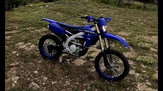 NOUVELLE MOTO  YAMAHA 250 WRF 2023 [upl. by Elvera]