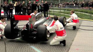 Global Sport In Colour  the launch of the 2011 McLaren MP426 in Berlin 422011 [upl. by Olimac]