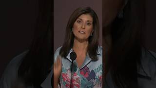 Nikki Haley Backs Exrival Trump At RNC 2024 Says Strong President Prevents Wars [upl. by Alyson]