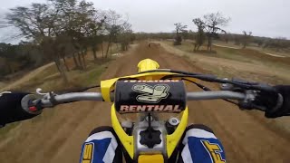 First Ride On My New Suzuki RMZ 250 [upl. by Trautman]