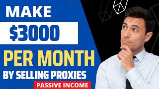 iProxyonline Full Review Make Passive Income by Selling Internet Proxy 2024 [upl. by Areyk]