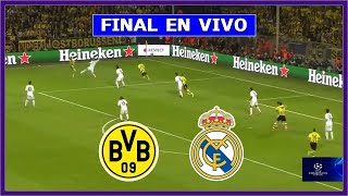 🔴 REAL MADRID vs BORUSSIA DORTMUND EN DIRECTO 🏆 FINAL CHAMPIONS LEAGUE EN VIVO  LA SECTA DEPORTIVA [upl. by Ebby713]