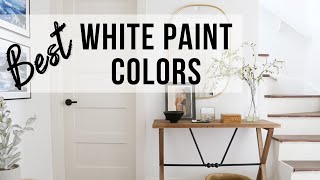 Best Interior White Paint Colors [upl. by Malas560]