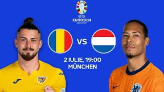 Live România  Olanda în optimile EURO 2024 Live de la Munchen [upl. by Tager]