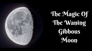 Waning Gibbous Moon [upl. by Eniamsaj]