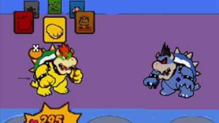 Mario amp Luigi Bowsers Inside Story  Last Boss 16Bit [upl. by Manlove]