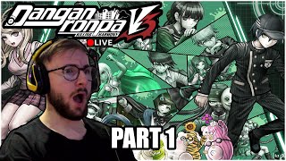 I LOVE THIS GAME ALREADY  Danganronpa V3 Killing Harmony Pt 1  LIVE PLAYTHROUGH [upl. by Walker]