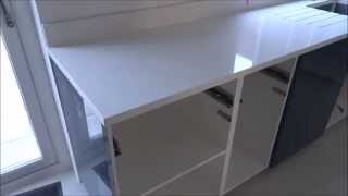 Ikea Kitchen worktop transformation to Quartz [upl. by Anima]