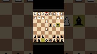 Albin Countergambit to win a QUEEN in 8 moves [upl. by Felizio]