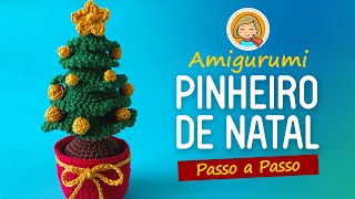 Árvore de Natal em Crochê  Amigurumi Passo a Passo [upl. by Niran465]