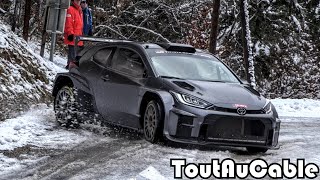 Test Rallye Monte Carlo 2024  Sami Pajari  Toyota GR Yaris Rally2 by ToutAuCable [upl. by Tnek]