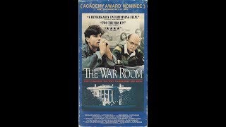 Opening to The War Room 1993  1994 Canadian VHS Release [upl. by Loferski228]