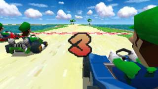 Mario Kart DS Beta Codes 169 Widescreen and Freefly Camera [upl. by Aij]