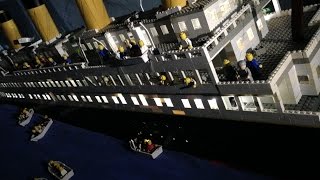 Lego Titanic Movie [upl. by Airdnaed816]