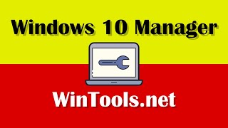 Optimization and Customization Apps WinToolsnet and Yamicsoft Windows 10 Manager [upl. by Amapuna]