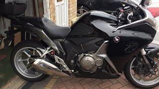 WHY bother changing your exhaust Honda VFR 1200 mark savage [upl. by Aimaj230]