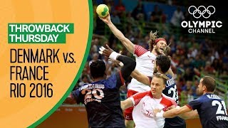 Denmark v France  Full Handball Final  Rio 2016  Throwback Thursday [upl. by Namar746]