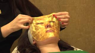 Secret to Youth Pure Gold Mask Beauty Treatment [upl. by Duffy178]