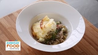 Turkey and Mashed Potato Potpies  Everyday Food with Sarah Carey [upl. by Bellis123]