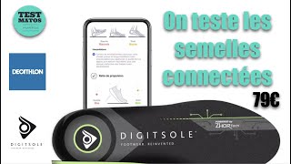 On teste les semelles connectées DIGITSOLE disponible chez Décathlon 79 € et on a besoin de vous [upl. by Gillette]